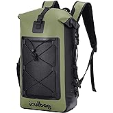 iculbag Dry Bags Waterproof Backpack for Women Men Travel Dry Bag Backpack Warterproof Bag for Kayaking Beach Boating 30L/40L