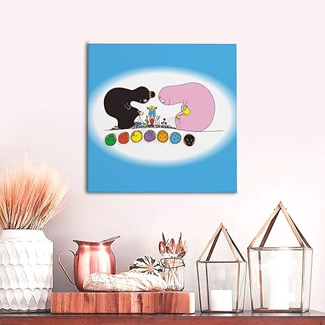 Amazon Co Jp アートパネルバーバパパについて2 モダンポスター フレームレス インテリア 絵画 壁掛け 部屋飾りおしゃれ 装飾 印刷絵画 額縁なし 壁紙 ポスター モダン ホーム キッチン
