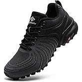 Unitysow Men's Trail Running Shoes Lightweight Breathable Walking Hiking Sneakers Outdoor Athletic Tennis Cross Training Shoes