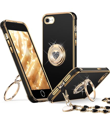 Amazon.com: DasKAn Rhinestone Mirror Case for iPhone 7/8 (4.7