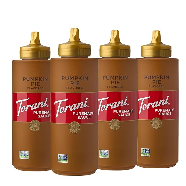 TORANI PUREMADE SAUCE, PUMPKIN PIE, 16.5 OUNCES (PACK...