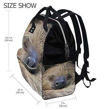 sloth diaper bag
