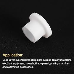uxcell 10pcs Flanged Sleeve Bearings Plastic