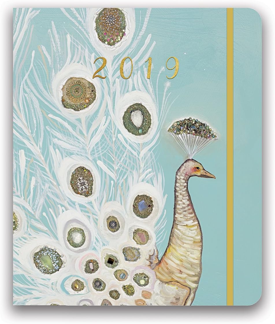 Best 2019 gold foil desk calendar