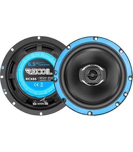 Hertz ECX165.5 6.5 Inch 210 Watt 4 Ohm 2 Way Coaxial Car Audio