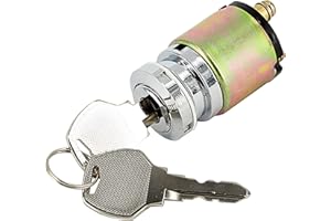 Chern Yueh 3 Position Chrome Ignition Main Switch 71425-77 for 77-Up Harley-Davidson Sportster Evolution Softail