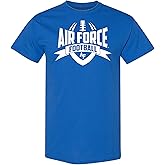 UGP Campus Apparel NCAA Football Rush, Team Color T Shirt, College, University