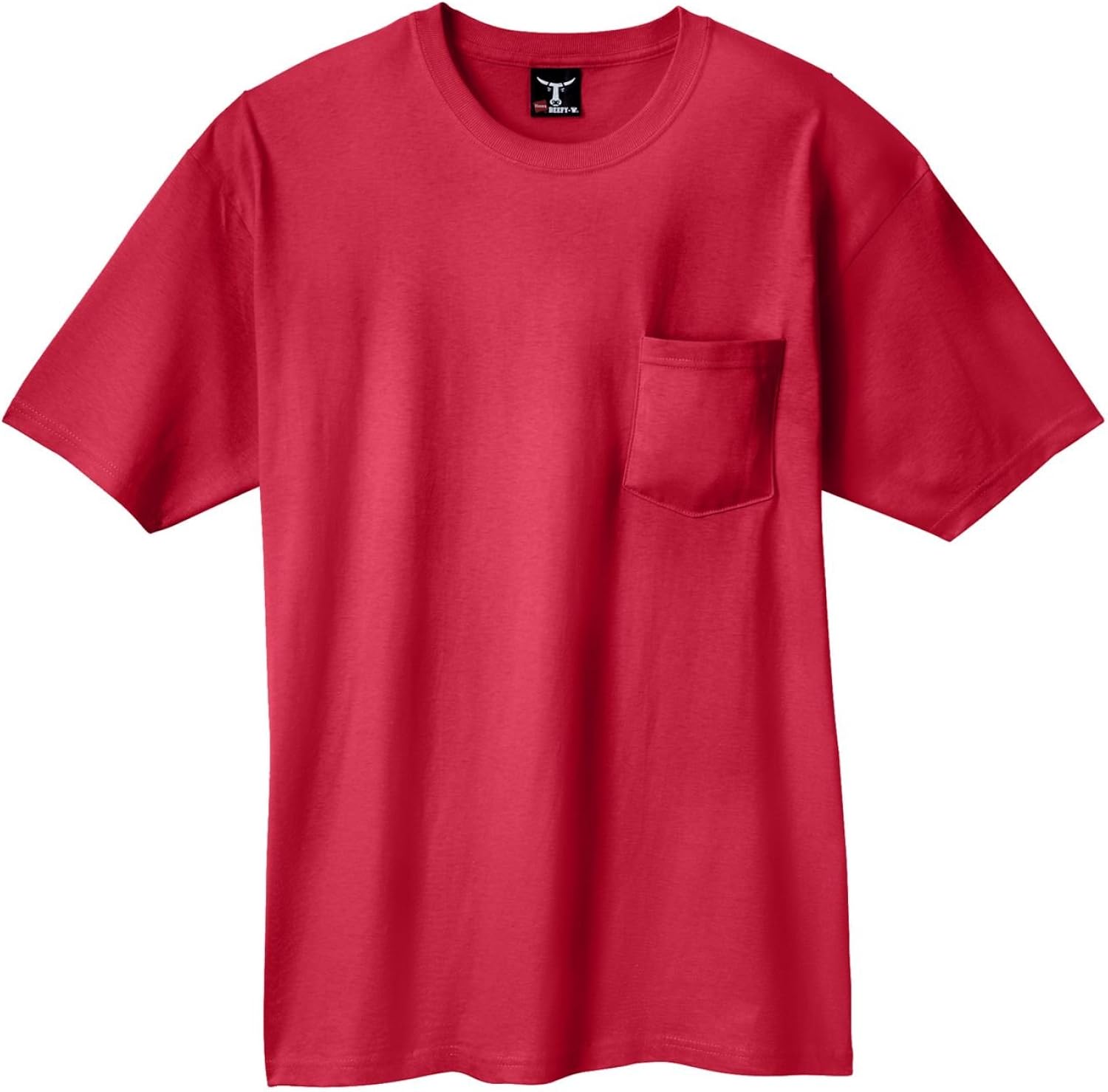 Hanes Men's Short-Sleeve Beefy T-Shirt with Pocket | 
