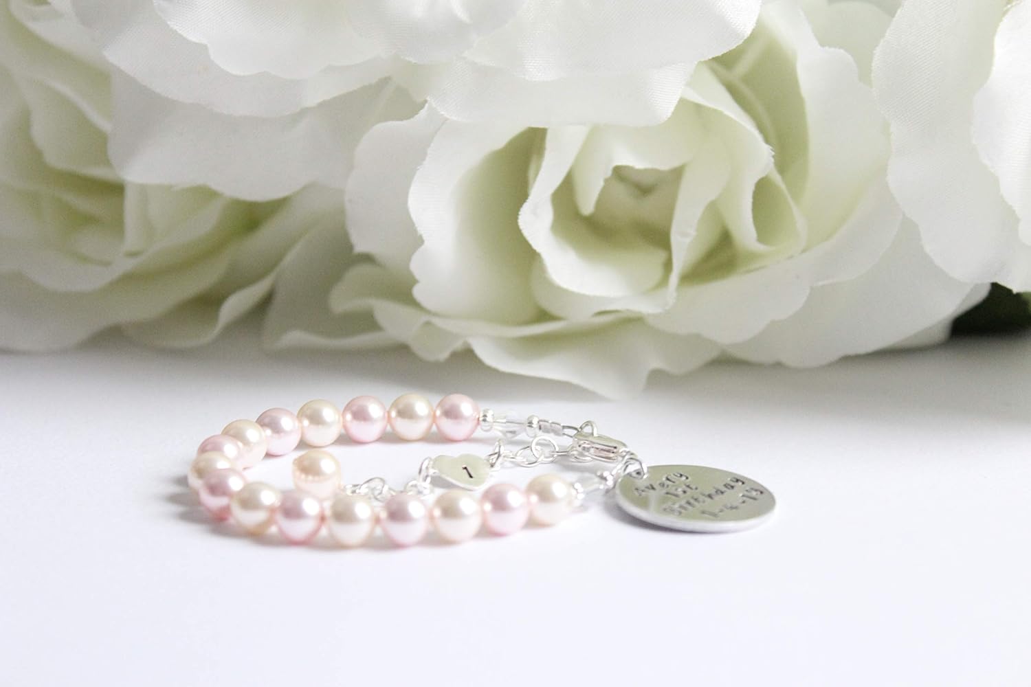 Amazon Com 1st Birthday Keepsake Gift Personalized Bracelet For