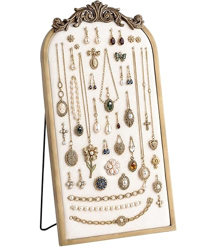 Amazon.com: Wonderjune Vintage Jewelry Display Stand with 80 Pins