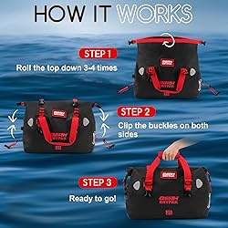 Waterproof Duffel Bag - Motorcycle Dry Bag Tail Bag