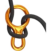 RESQT 35kN/40kN Figure 8 Descender Large Bent-Ear Belaying and Rappelling Aluminum Magnesium for Climbing, Mountaineering