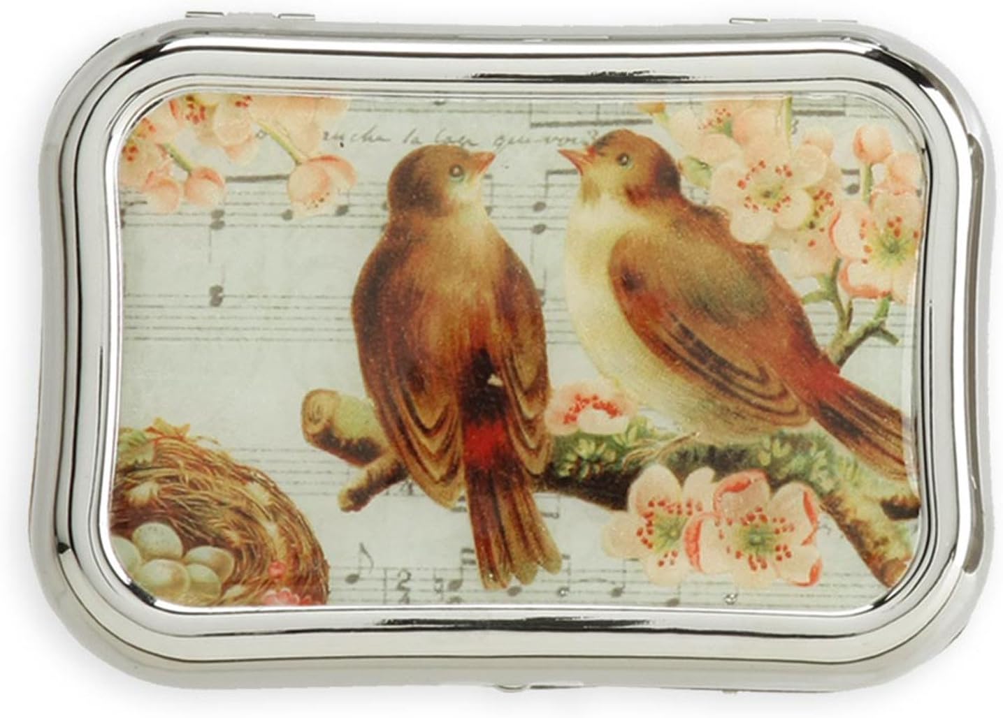 Songbirds Designer Contact Lens Case by Popular Creations