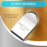 FISTAD 32GB USB Flash Drive Metal Waterproof Pen Drive Memory Stick Sliver PC view 2