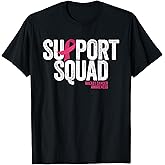 Breast Cancer Shirts Support Squad Breast Cancer Awareness T-Shirt