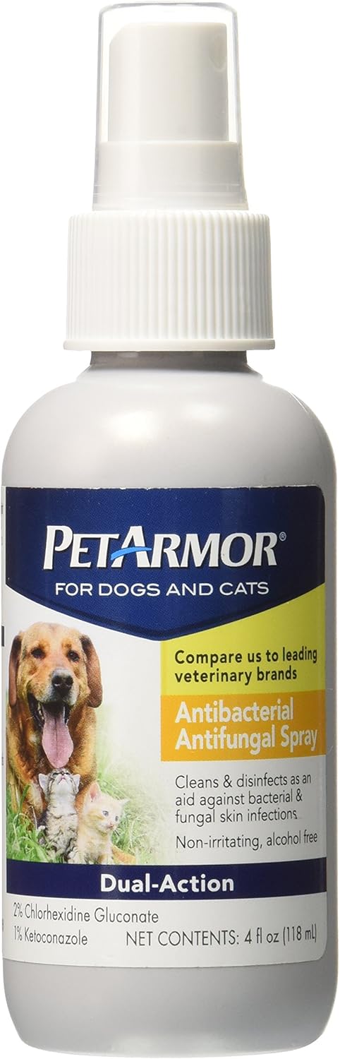 petarmor antibacterial and antifungal shampoo