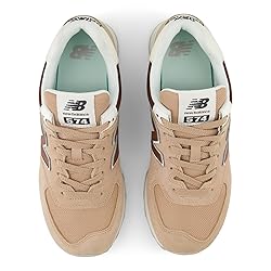 New Balance Women's 574 V2 Sneaker, Flat Taupe/Rich