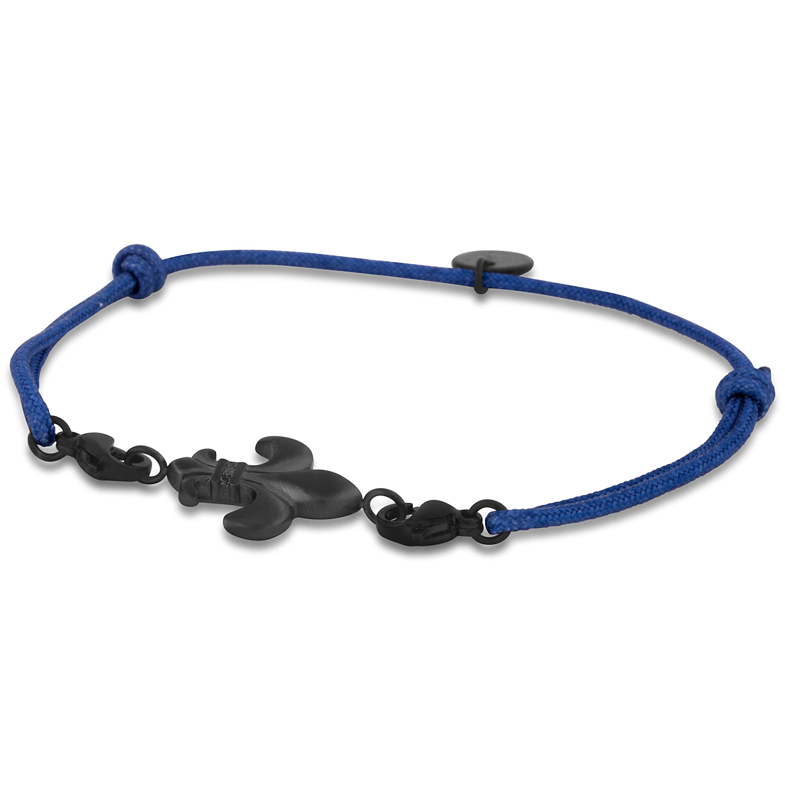 Akitsune Aeterna Women Bracelet | Element Charm Bracelet interchangeable Elements - Lily Black Navy Blue