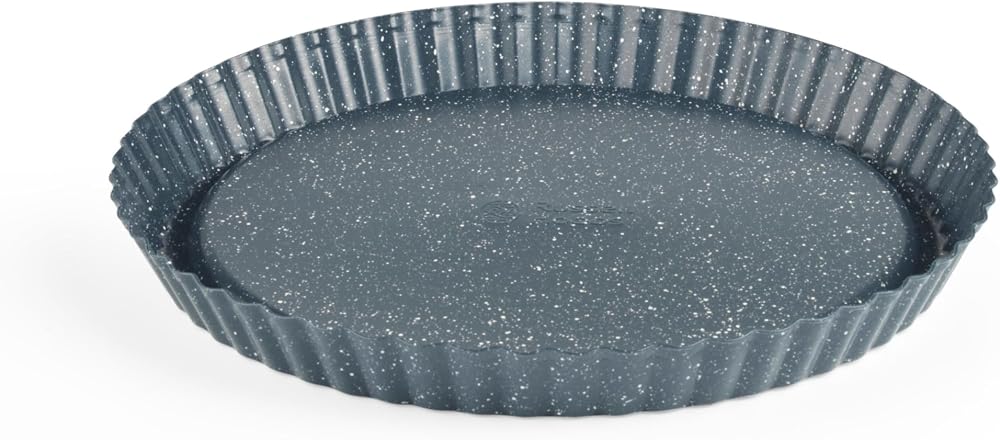 Russell Hobbs Nightfall 28cm Tart Tin Non-Stick Fluted Pan Carbon Steel