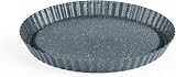 Russell Hobbs Nightfall 28cm Tart Tin Non-Stick Fluted Pan Carbon Steel