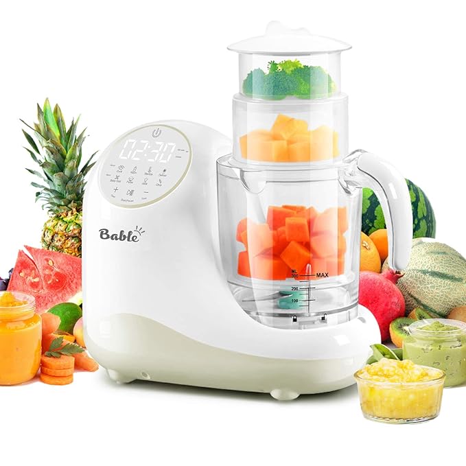 Baby Food Maker for Infants and Toddlers, Bable Allin1