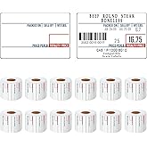 Pony Packaging LST8010 Printing Scale Label 58 x 40 mm,12 Rolls Per Case,UPC Red and Blue