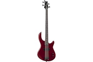 DEAN GUITARS Dean E09M Edge Mahogany Electric Bass Guitar - Metallic Red