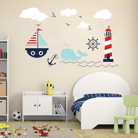 nautical baby nursery