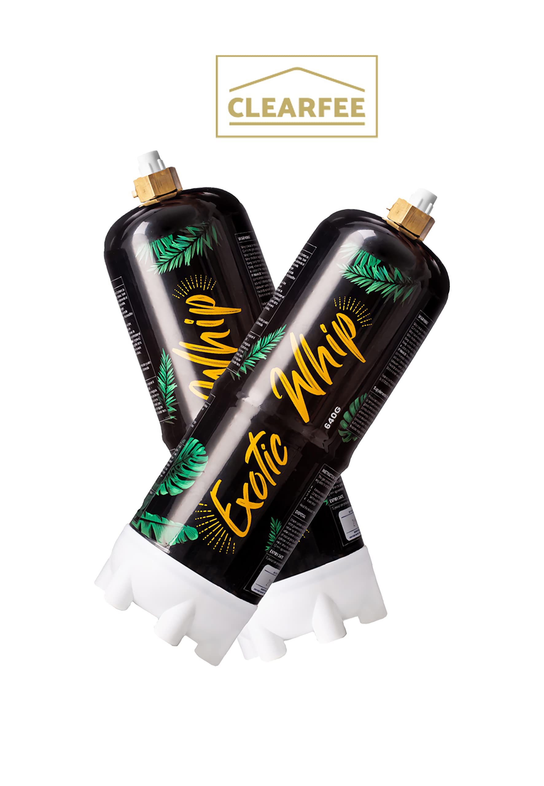 ExoticWhip Erdbeere N2O Sahnekapsel 8g - Entspricht 266 Portionen Für Sahnespender