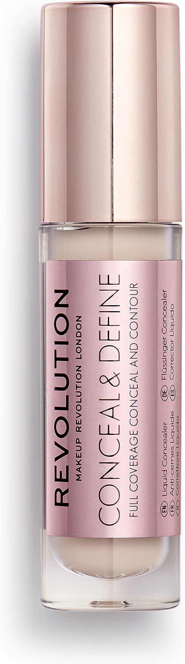 Makeup Revolution Conceal & Define Concealer C0.5 4g by Revolution Beauty London