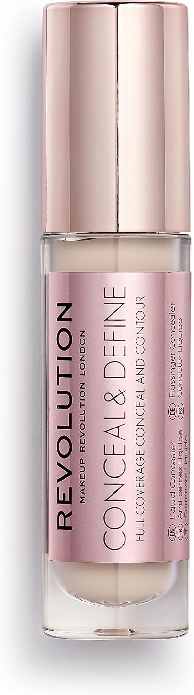 Makeup Revolution Conceal & Define Concealer C0.5 4g by Revolution Beauty London