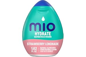 mio Hydrate Strawberry Lemonade Flavored with other natural flavor Liquid Water Enhancer, 1.62 fl oz Bottle
