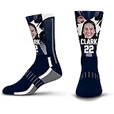 For Bare Feet WNBA CAITLIN CLARK KA-POW! Player Socks Size Youth