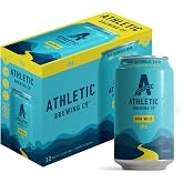 Athletic Brewing Company Non-Alcoholic Beer Run Wild IPA, 12pk, 12 Fl Oz Cans, 0.01% ABV