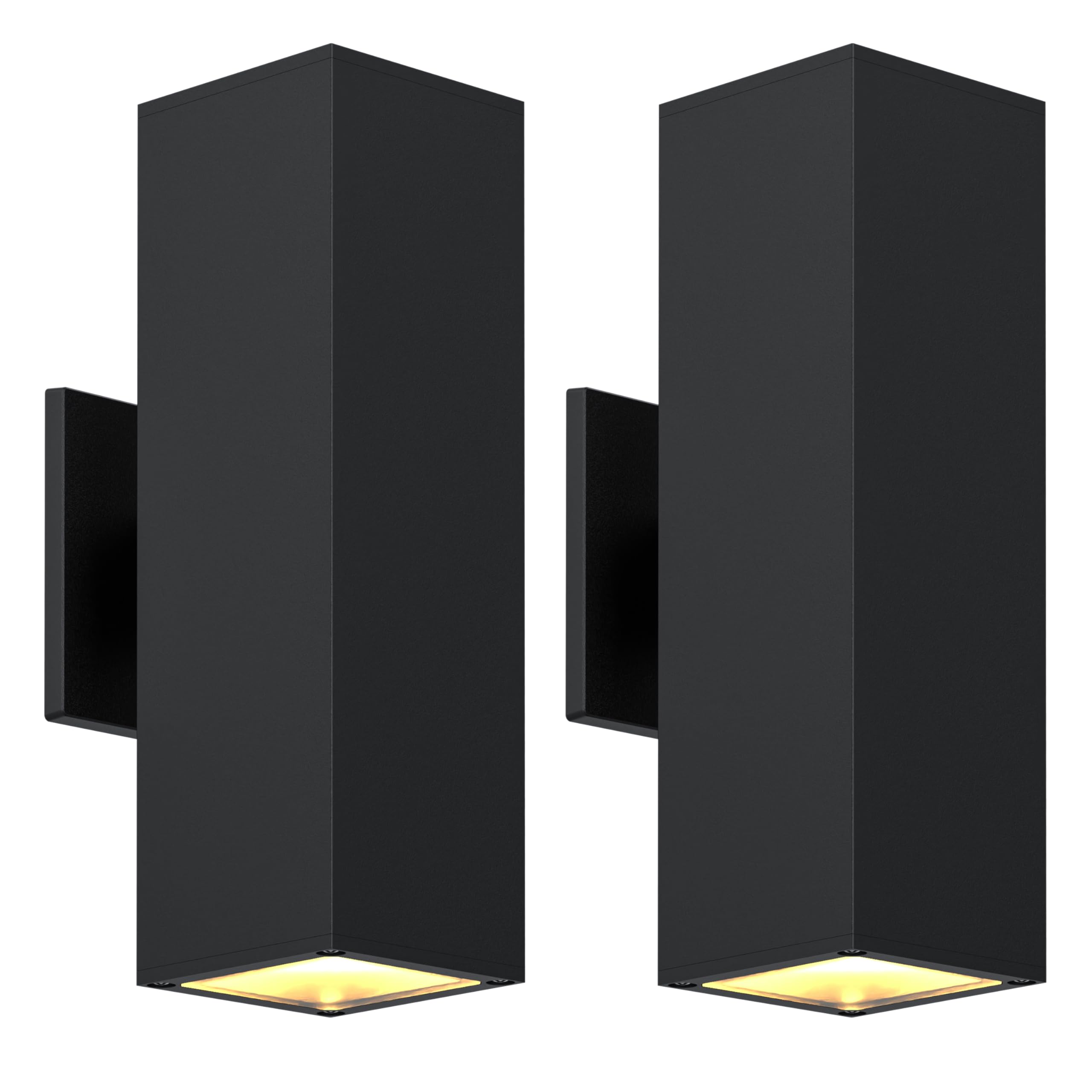 Photo 1 of MARYRAIN 11.8" Outdoor Lights for House, Up & Down Exterior Sconce Lights, IP65 Waterproof, Corrosion-Resistant, E27 Bulb (Not Included) – Ideal for Porch, Garage, Patio, Front Door - 2 Packs