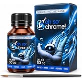 OH SO CHROME! Mirror Effect Metalizer 50ml &ndash; Liquid Chrome Finish for Ceramics, Metal, Plastic, Crafts &amp; Decor
