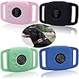 Silicone Case for Tile Mate 2024,Mate 2022 for Dog Collar, Protective Cover Sleeve for tilemate Finder for cat pet Necklace Dropper, Secure tag Holder for Bag (Black,Green,Pink,Blue,4Pack)
