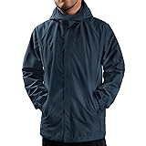 ANAYSN Mens Rain Jacket Lightweight Waterproof With