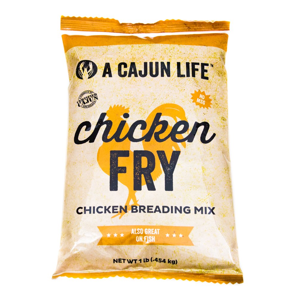 A Cajun Life Chicken Fry Seasoned Chicken Breading Mix Authentic