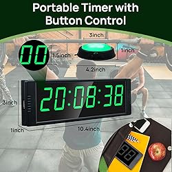 YZ Gym Clock for Home Gym with Start/Stop