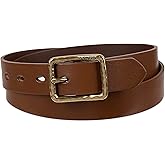 Levi's womens Casual Leather Belt With Square Buckle – Stylish Jeans & Dress Belt (Regular & Plus Sizes)