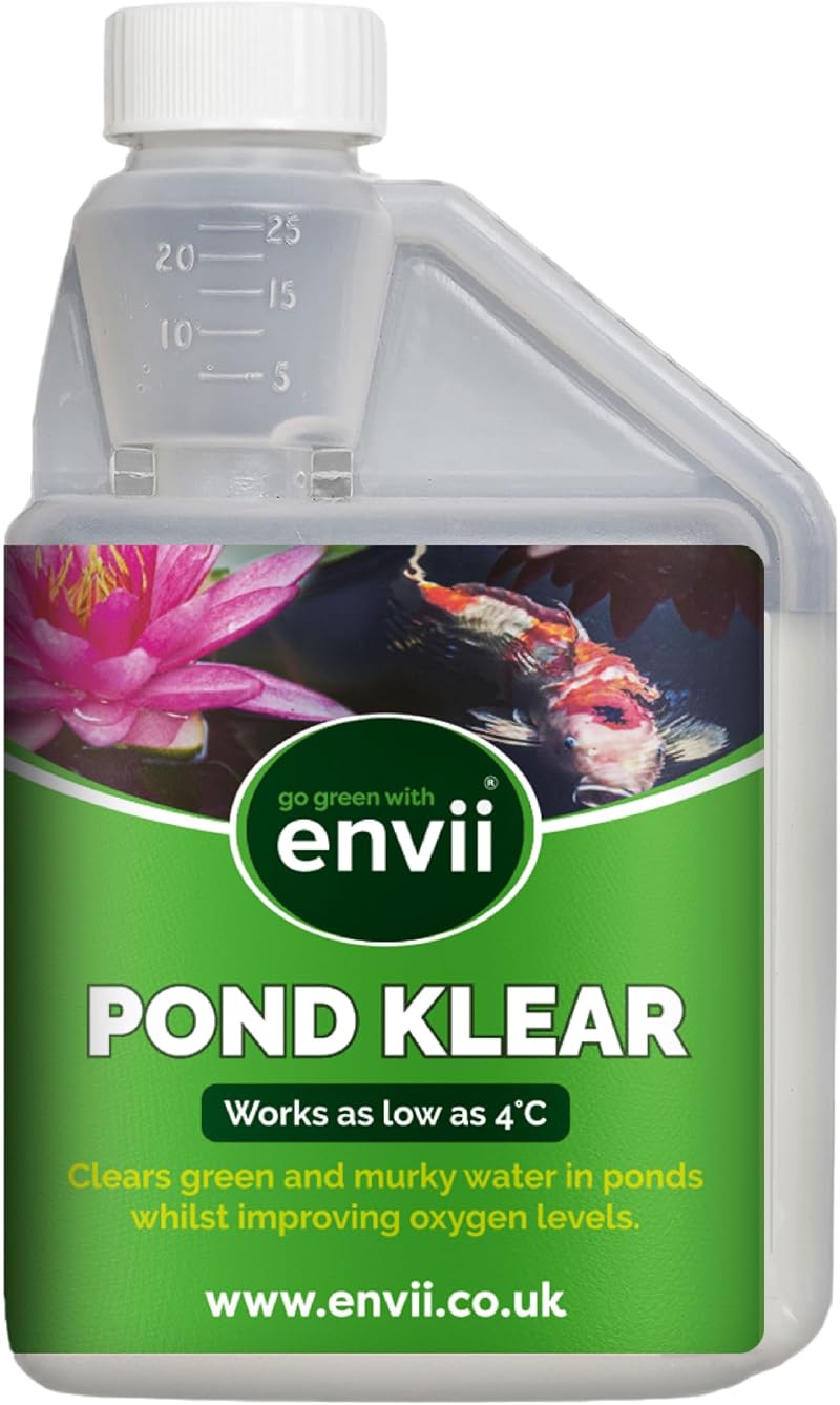 envii Pond Klear Natural Green Pond Water Treatment 500ml Treats 20000 L