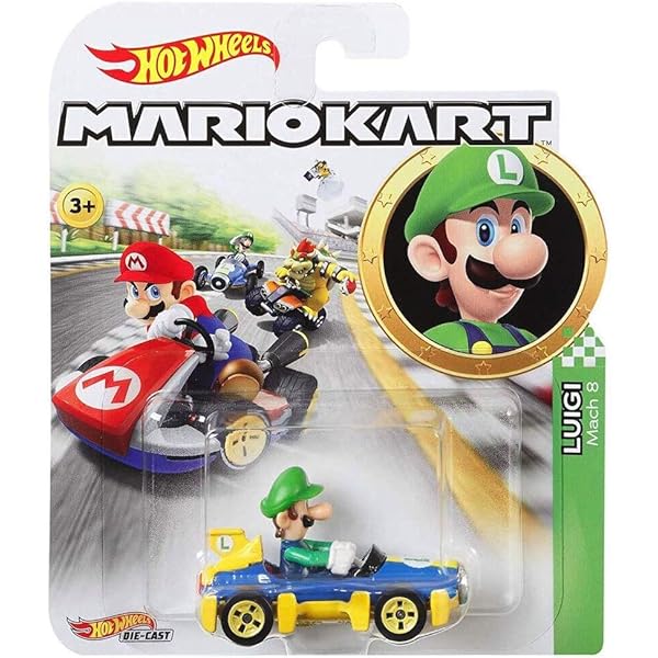 hot wheels luigi car