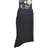 K. Bell Womens Soft and Dreamy Crew Socks, 9-11, Black