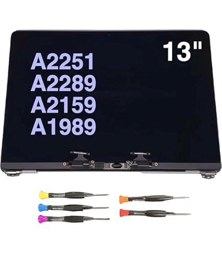 MacBook Pro 13inch A2251 液晶 上半身部 LCD Apple MacBook Pro A2251 2020 Space Gray OEM Complete LCD
