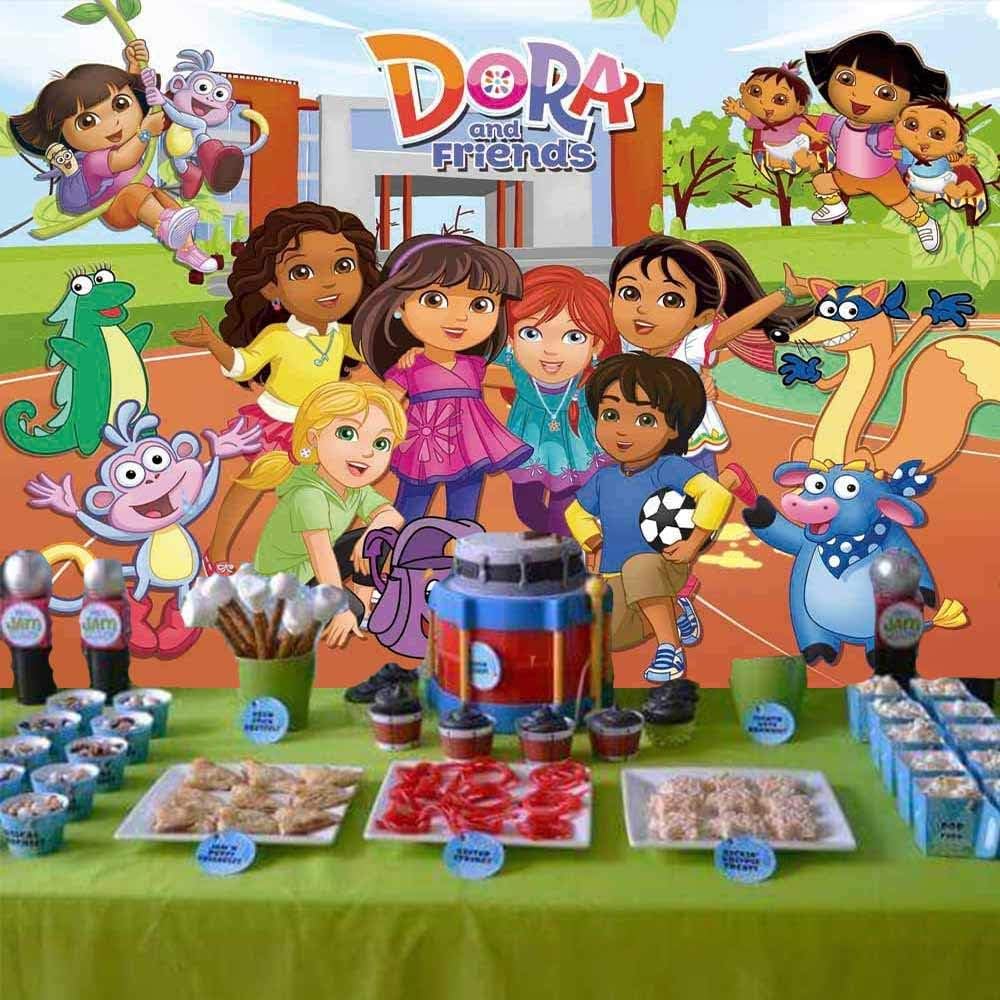 dora the explorer baby shower theme