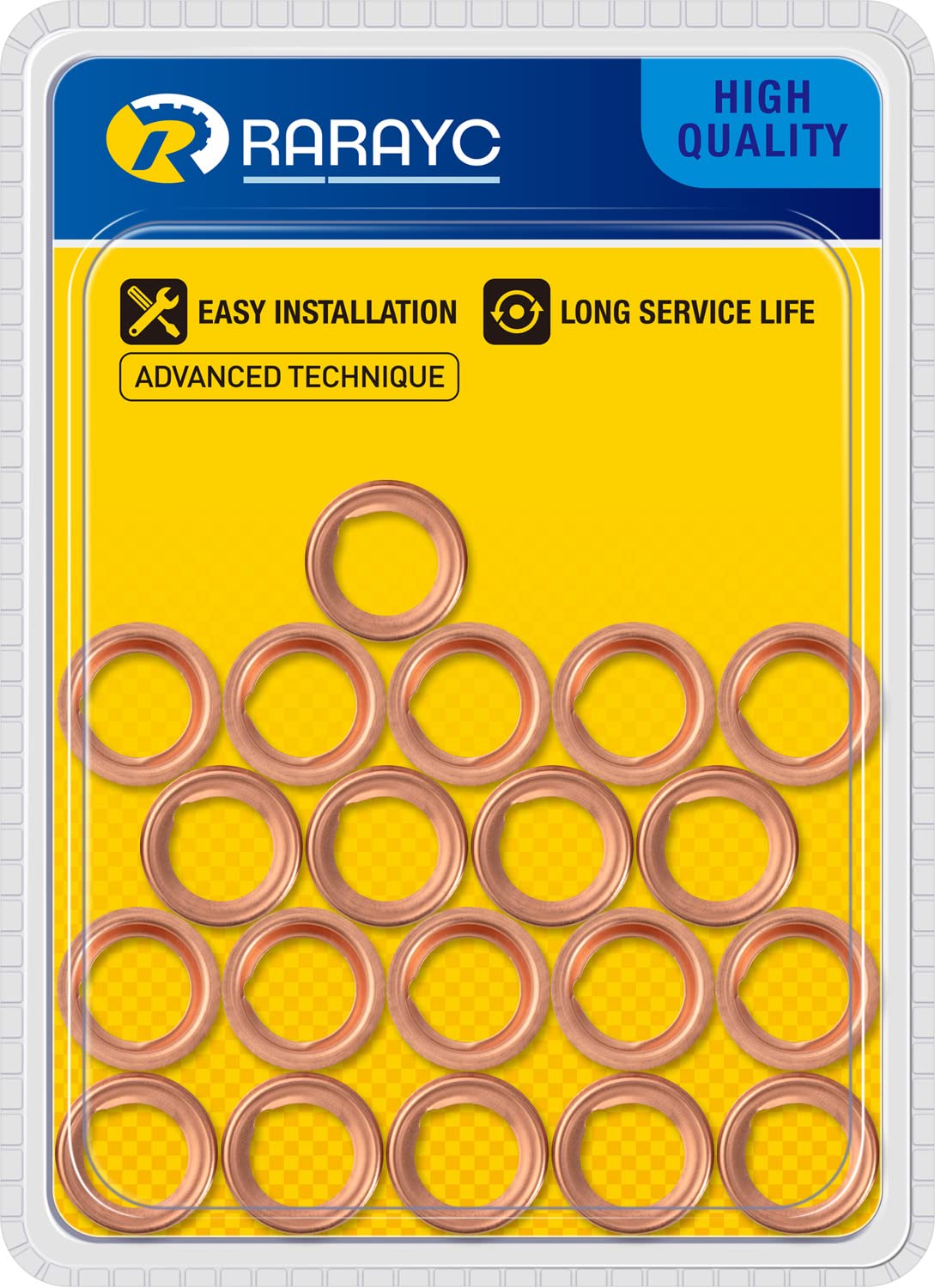 Photo 1 of 20 pcs Oil Drain Plug Gasket Crush Washer Replacement for Nissan Infiniti Models 11026-JA00A