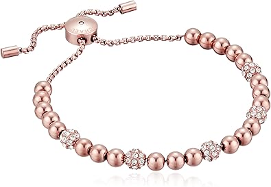 michael kors beaded rose gold bracelet
