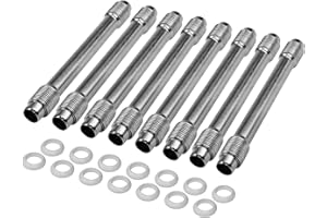 IAP Performance AC109365 Push Rod Tube Set with German Seals for VW Beetle