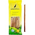 ODOURFREE 12" Standard Bully Sticks for Dogs (10 Pack) Dental Chew - Rawhide Free - Supports Oral Hygiene - Single Beef Ingre